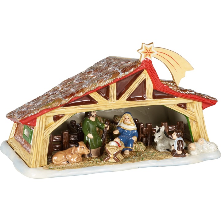 Decoratiune Villeroy & Boch Christmas Toys Memory Nativity 27x16cm