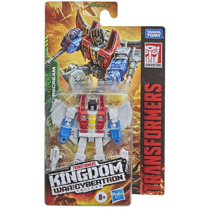 Figurina transformabila Transformers Kingdom War for Cybertron - Starscream
