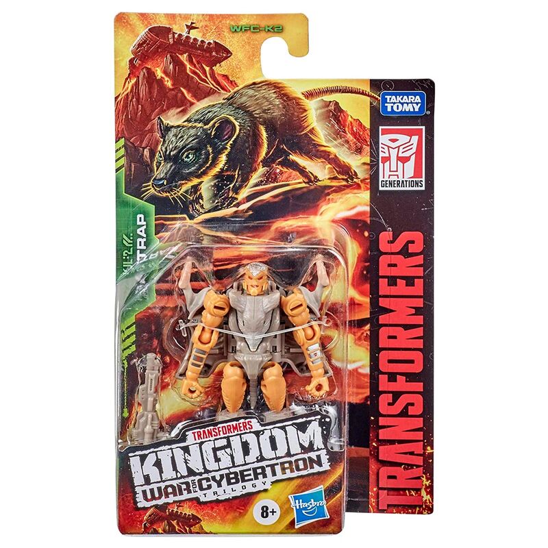 Figurina transformabila Transformers Kingdom War for Cybertron - Rattrap