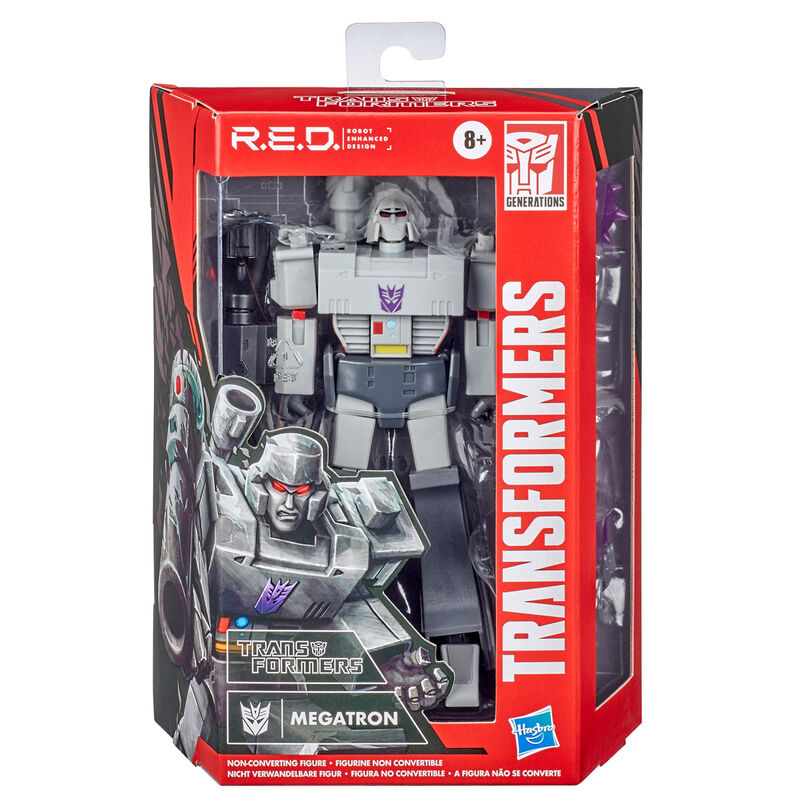 Figurina Transformers, Decepticon Megatron R.E.D. 15cm