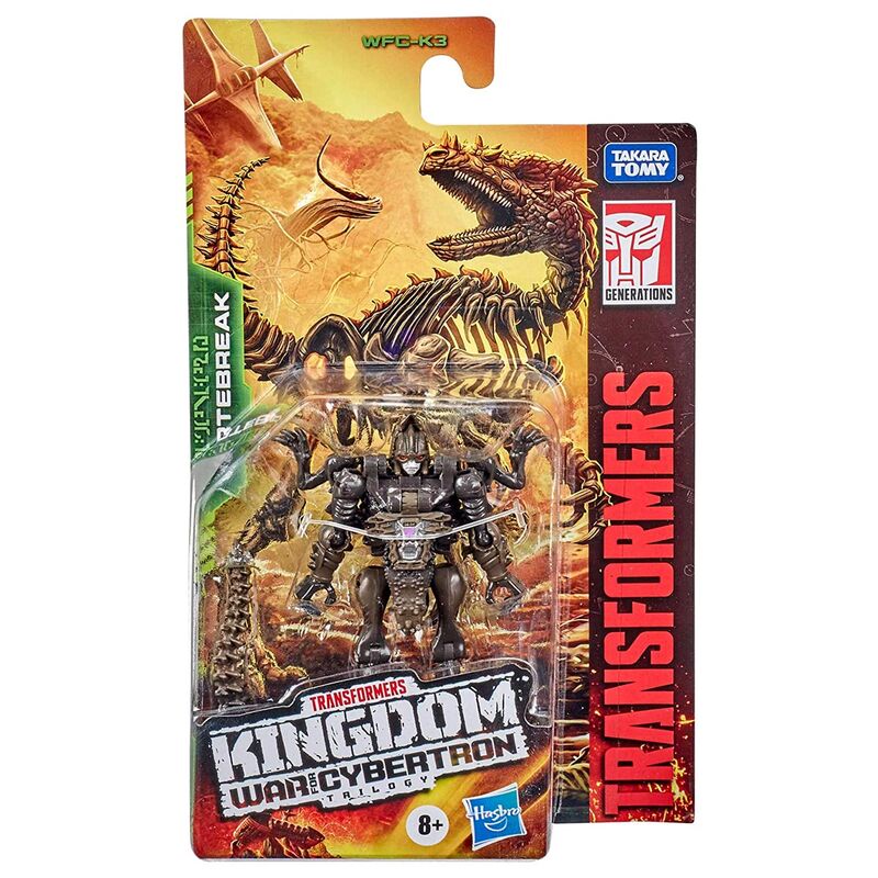 Figurina Transformers War for Cybertron Kingdom Core Class Vertebreak 10cm