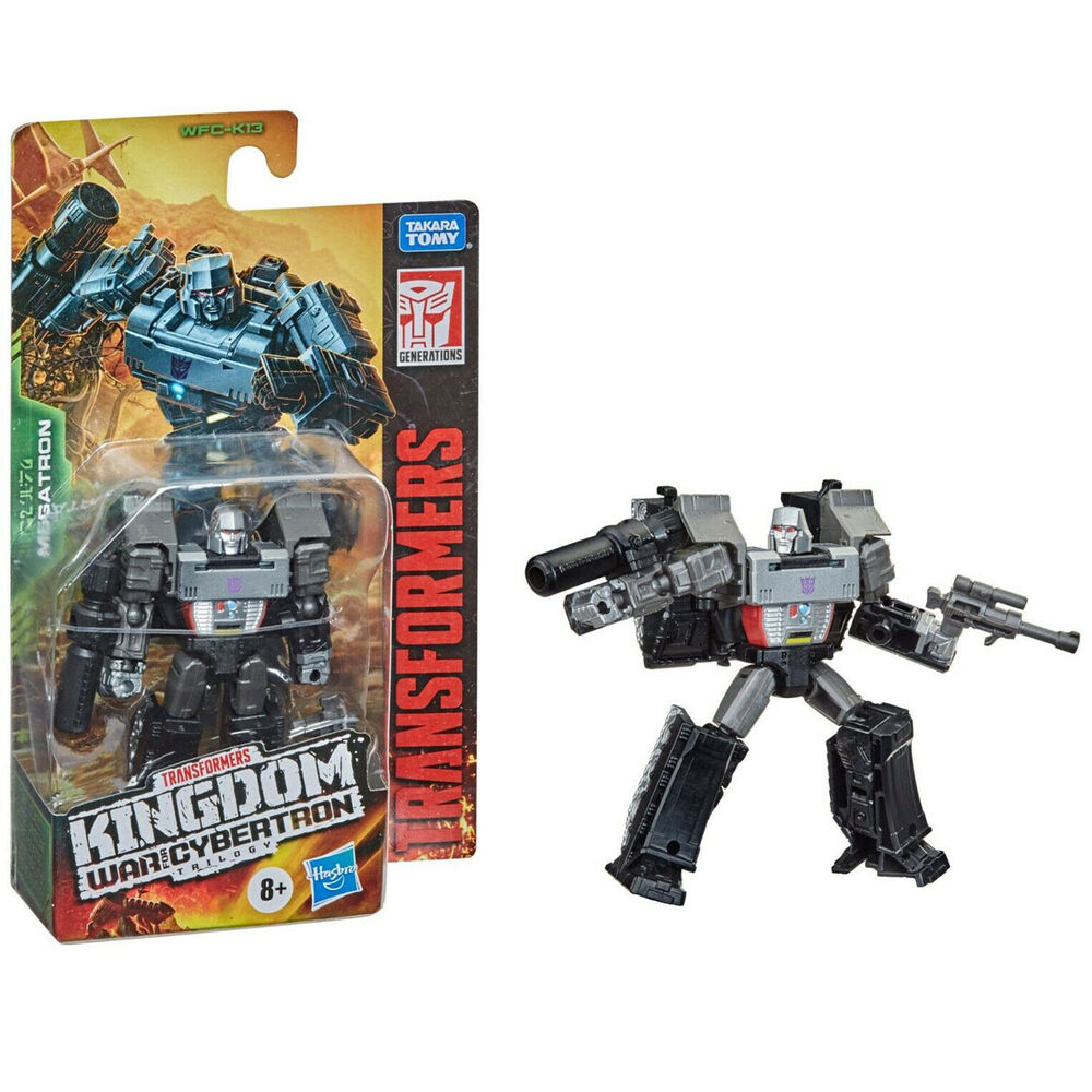 Figurina Transformers War for Cybertron Kingdom Core Class Megatron 10cm