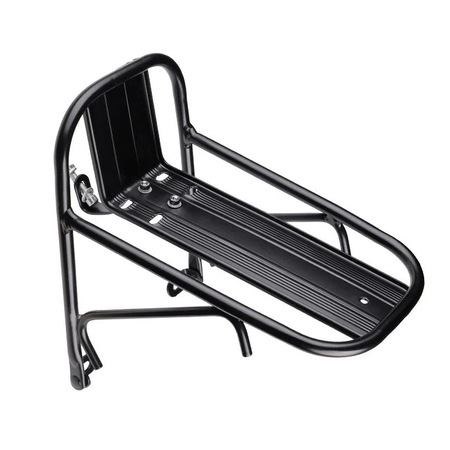 Portbagaj bicicleta, PROCART, montare pe furca, aluminiu, negru