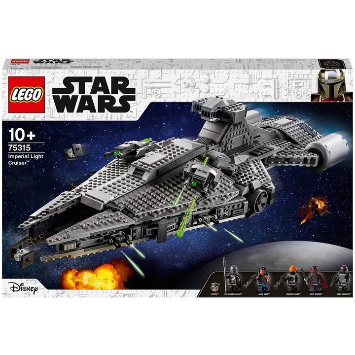 LEGO Star Wars 75315 Crucisatorul Imperial al lui Moff Gideon, 1336 piese