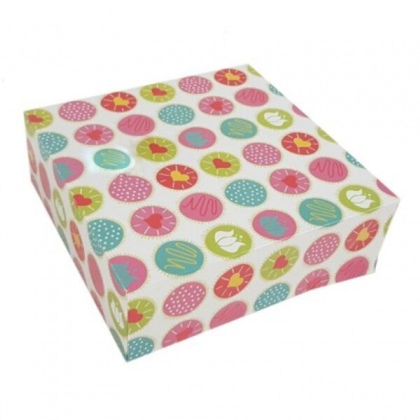 Cutii cu capac color pentru Prajituri 17×20.7×9 cm (50buc/set)