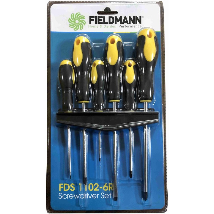 Комплект отвертки Fieldmann FDS 1102-6R, 6 бр