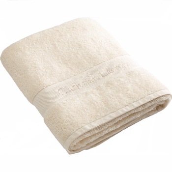 Prosop spa Christian Lacroix, 100x150 cm, 100% bumbac, 570 GSM, alb-crem Prosop spa Christian Lacroix, 100x150 cm, 100% bumbac, 570 GSM, alb-crem