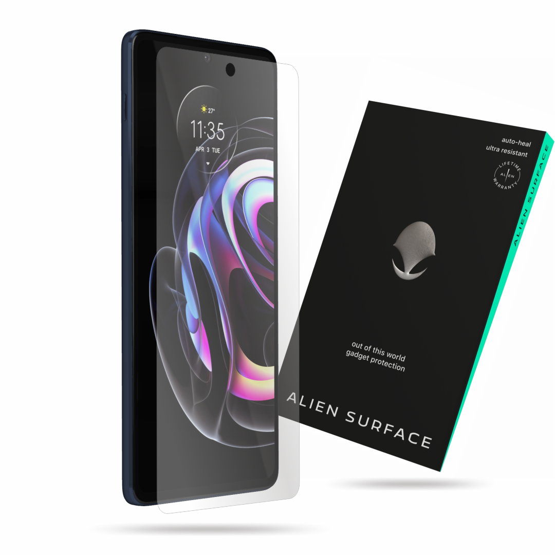 Folie Alien Surface, compatibila cu Motorola Edge 20 Pro, protectie ecran