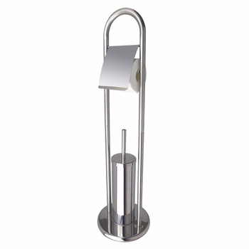 Perie wc cu suport hartie igienica, Sensea, din inox, dimensiune 21.5 x 21.5 x 80.5 cm Perie wc cu suport hartie igienica, Sensea, din inox, dimensiune 21.5 x 21.5 x 80.5 cm