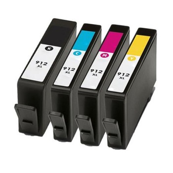 Set 4 cartuse compatibile HP 912XL Black, Cyan, Magenta, Yellow Set 4 cartuse compatibile HP 912XL Black, Cyan, Magenta, Yellow