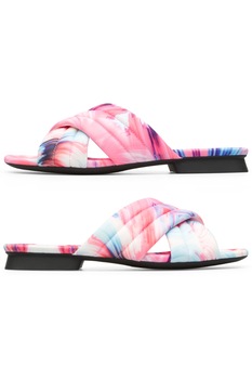 Papuci dama Twins, Camper, Material textil, Roz Papuci dama Twins, Camper, Material textil, Roz