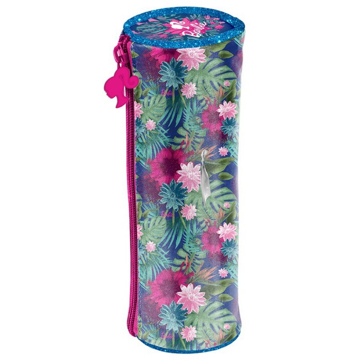 Penar cilindru Barbie, 21x7 cm Multicolor