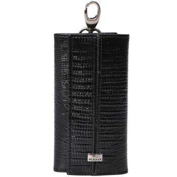 Portchei unisex, din piele naturala, 203-143BKLC Negru lucios Portchei unisex, din piele naturala, 203-143BKLC Negru lucios