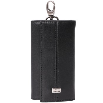 Portchei unisex, din piele naturala, 203-1BK negru Portchei unisex, din piele naturala, 203-1BK negru