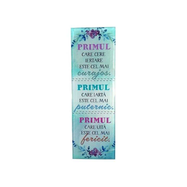 Aplica sticla cu maxime, M7,6x18cm