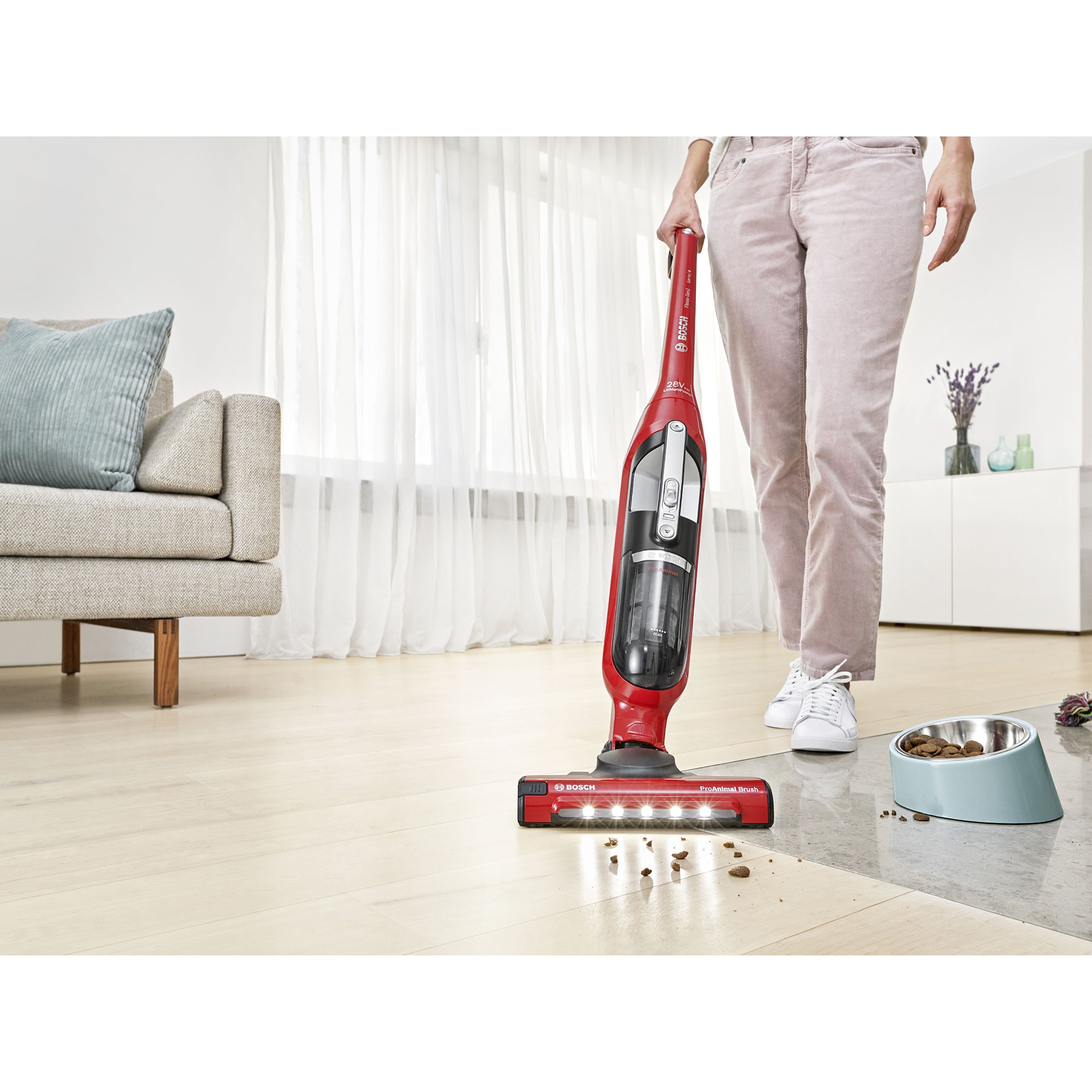 Aspirator vertical 2 in 1 Bosch Flexxo Gen 2 BBH3ZOO28, 25.2V