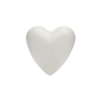 Inima din polistiren premium 7 cm Inima din polistiren premium 7 cm