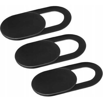 Protectie Webcam pentru laptop, telefon, tableta - set 3 buc, Iso Trade, Negru Protectie Webcam pentru laptop, telefon, tableta - set 3 buc, Iso Trade, Negru
