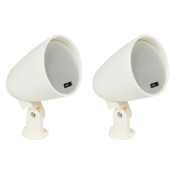 Set de 2 boxe 100V/8ohm, IP65, 10W RMS, alb, Master Audio MB240TW Set de 2 boxe 100V/8ohm, IP65, 10W RMS, alb, Master Audio MB240TW