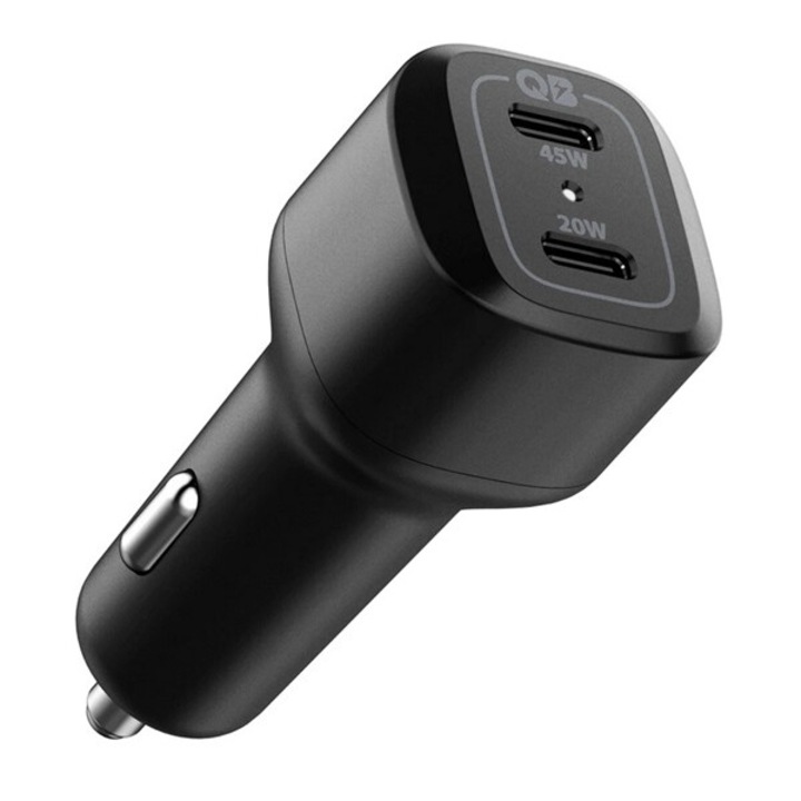 Spigen ArcStation PD3.0 autós töltő PC2000 fekete (ACP02562) (ACP02562)