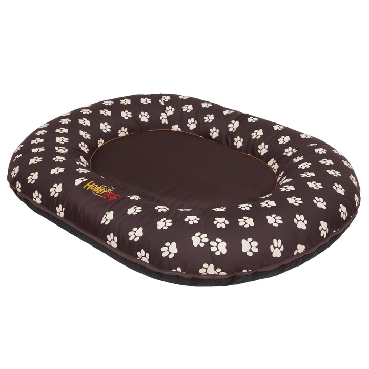 Kisállat ágy "Ponton prestige", HobbyDog, barna, XXXL méret - 130x100 cm