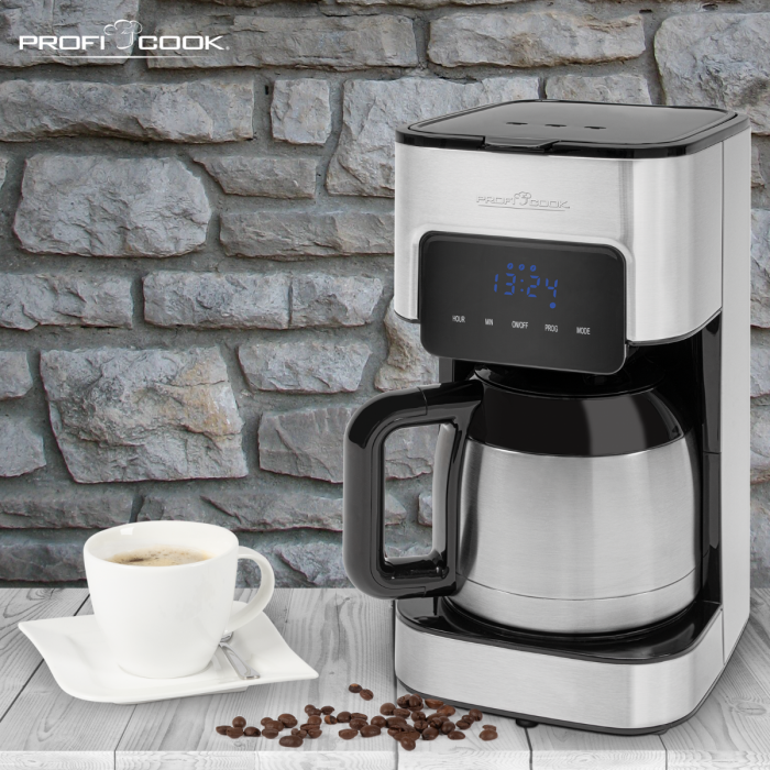 Cafetiera ProfiCook PC-KA 1191 1.2L 10 Cani Otel Inoxidabil