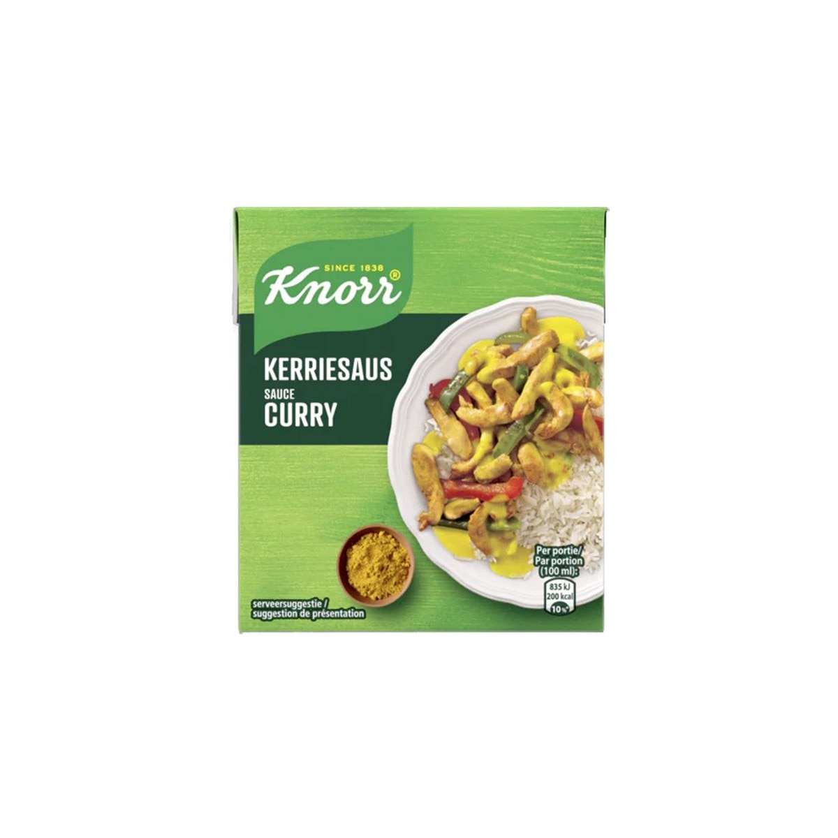 Sos, gata preparat, Curry, 300 ml, Knorr