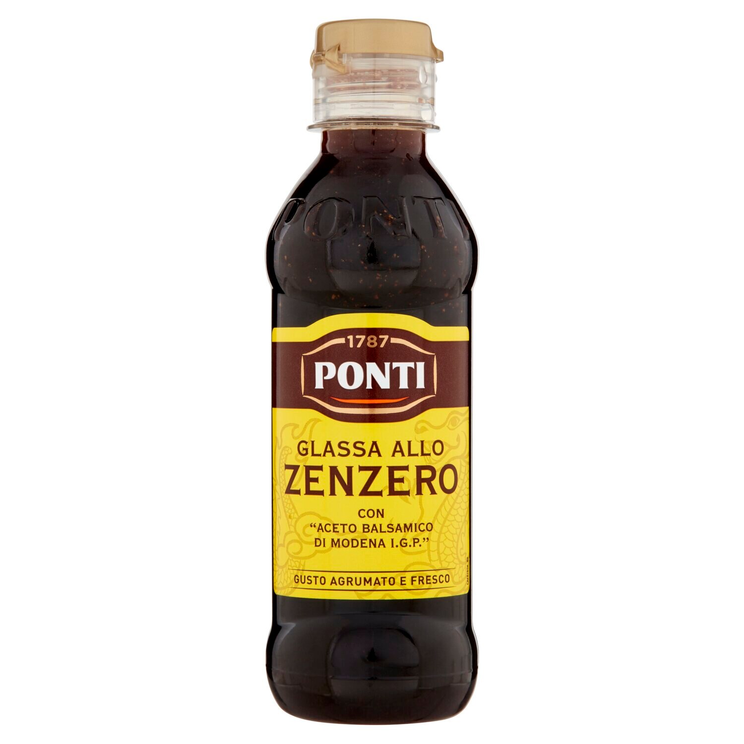Glazura Gastronomica de Ginseng cu Otet Balsamic Ponti, 245 g