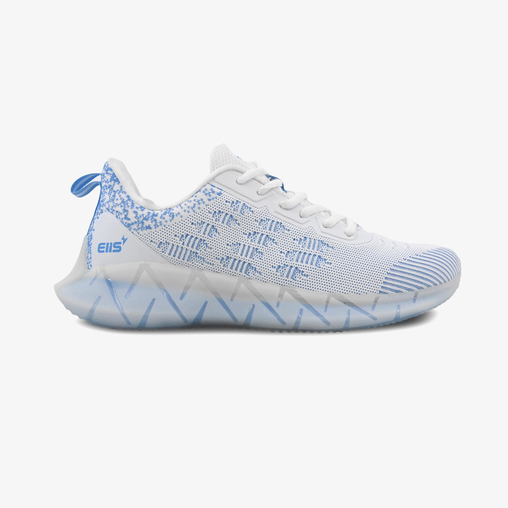 Pantofi de sport ElisCore Man, Alb / Albastru