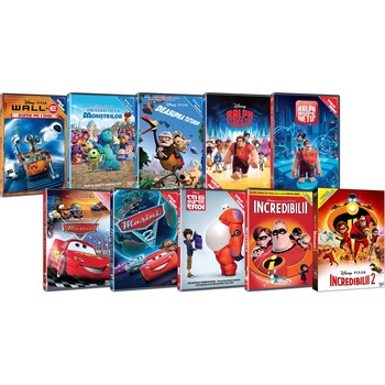 Pachet Pixar, 10 DVD Pachet Pixar, 10 DVD