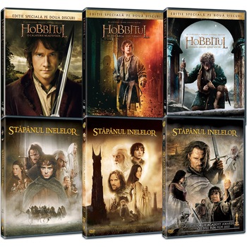 Pachet Pamantul de Mijloc, 6 DVD Pachet Pamantul de Mijloc, 6 DVD