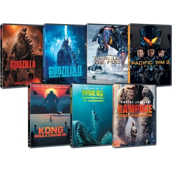 Pachet Filme Monstri, 7 DVD Pachet Filme Monstri, 7 DVD