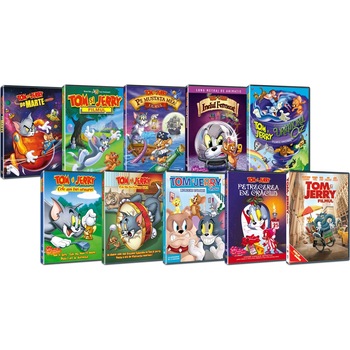 Pachet Animatie Tom & Jerry, 10 DVD Pachet Animatie Tom & Jerry, 10 DVD
