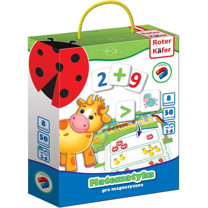 Joc educativ Invata Matematica, Roter Kafer - eMAG.ro