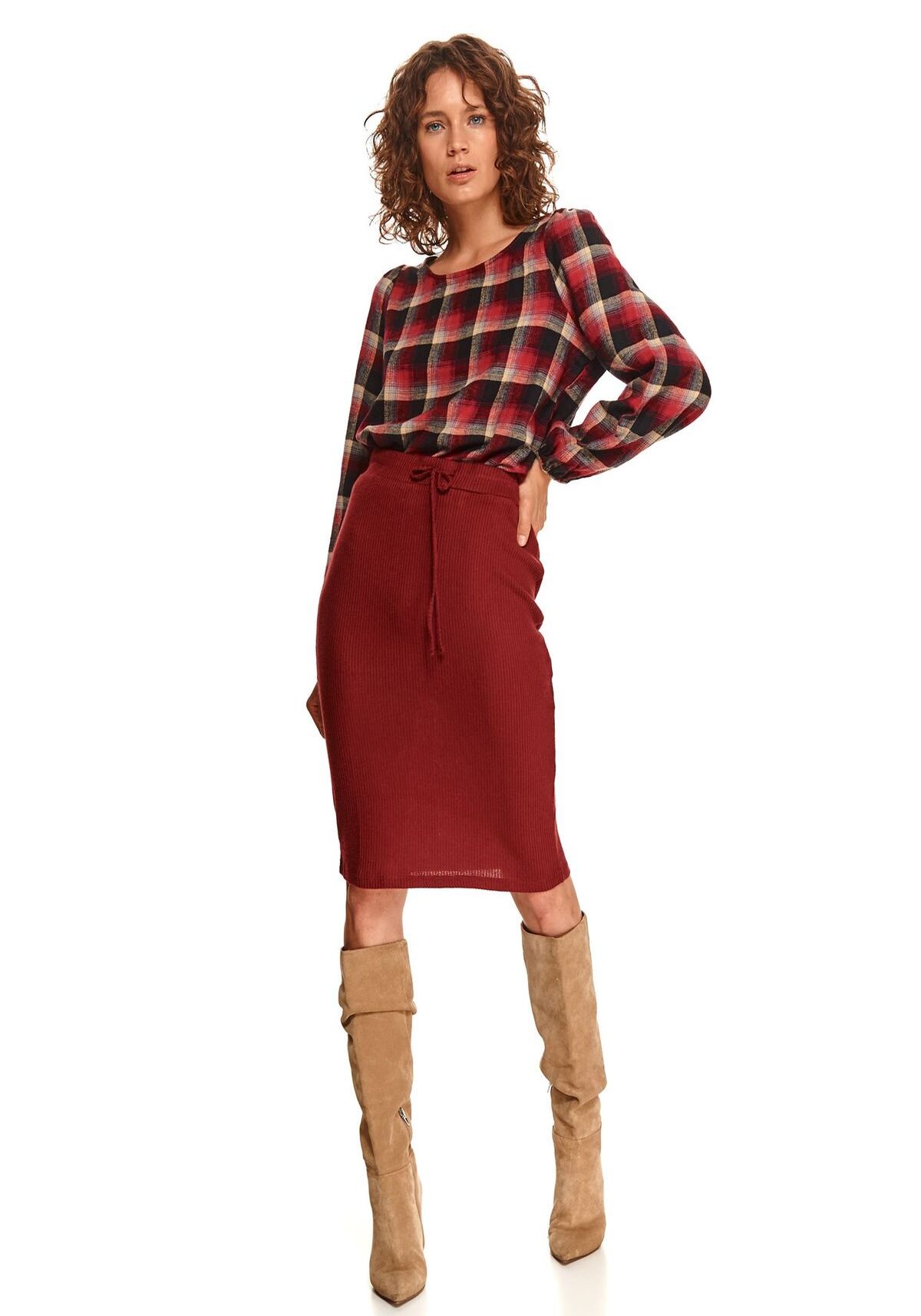 Fusta pentru femei, TOP SECRET, SSD1660, Multicolor