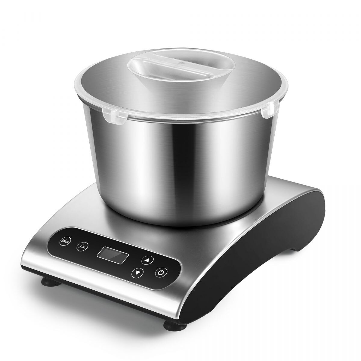 Mixer pentru framantat, Biovita MIX-800, Bol 5 L din Inox, 800W, Timer, 2 Programe