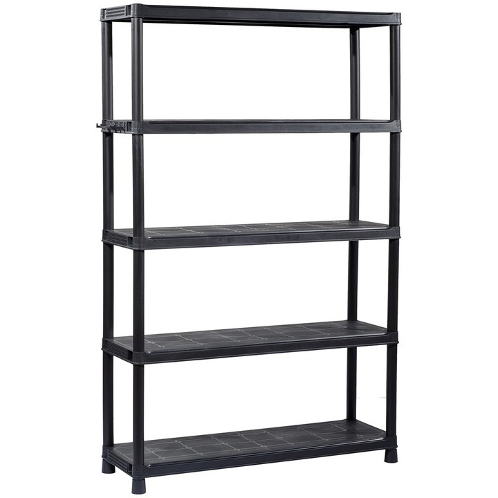 Keter 9502000 polc fémrudakkal, polipropilén, 40x120 cm, 70 kg maximális súly/pólus