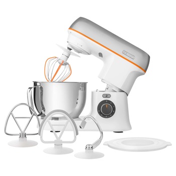 Robot de bucatarie Sencor STM 3730SL-EUE3, 1000 W, bol inox 4 L, blender, argintiu Robot de bucatarie Sencor STM 3730SL-EUE3, 1000 W, bol inox 4 L, blender, argintiu