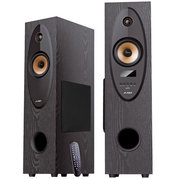Озвучителна система F&D T-35X, Черен, 80 W