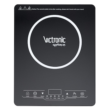 Plita cu Inductie, Putere 2000W, Timer, 8 Nivele de Incalzire, Panou Tactil, Multiple Functii, ON/OFF, Negru Plita cu Inductie, Putere 2000W, Timer, 8 Nivele de Incalzire, Panou Tactil, Multiple Functii, ON/OFF, Negru