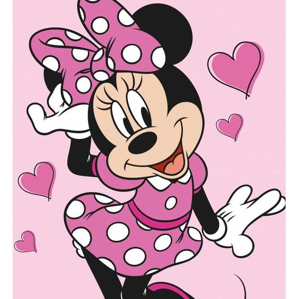 Prosopel magic Minnie Hearts 30x30 cm, SunCity, Roz