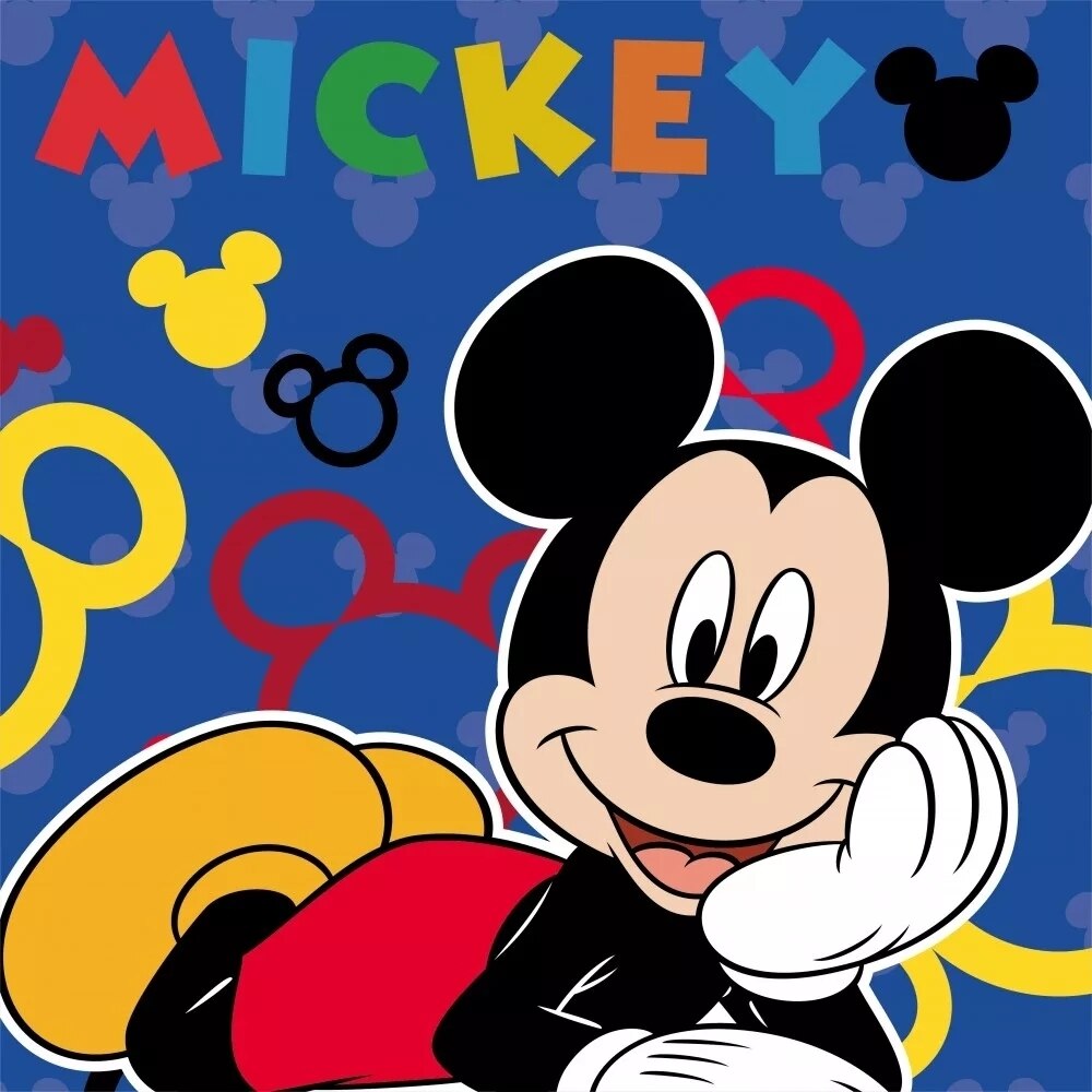 Prosopel magic Disney Mickey 30x30 cm, SunCity, Albastru