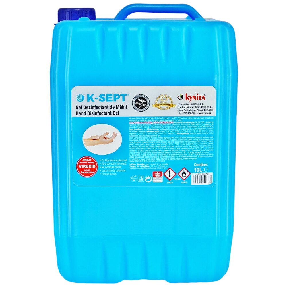 Gel Dezinfectant De Maini K-Sept 10L