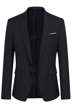Sacou costum barbati Allthemen, negru, L Sacou costum barbati Allthemen, negru, L