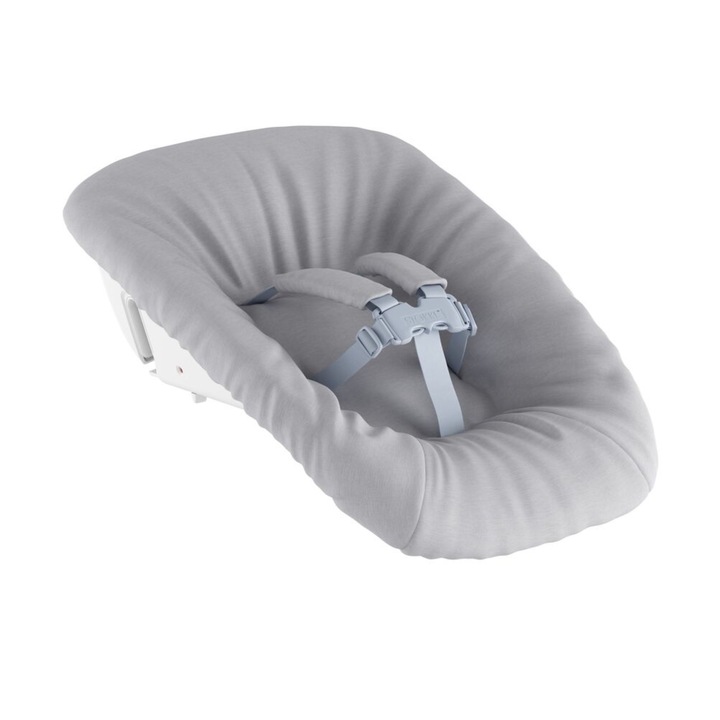 Scaun inaltator pentru masa Stokke, 0-9 kg, Gri