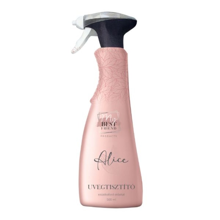 My Best Friend's, sleeve fóliás, Alice Üvegtisztító, 500ml, Rózsaszín, Ezüstkolloiddal