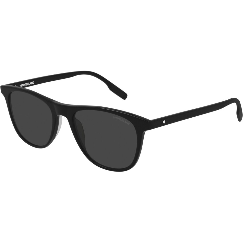 Ochelari de soare de barbati Montblanc MB0150S 001, Negru, 54 mm