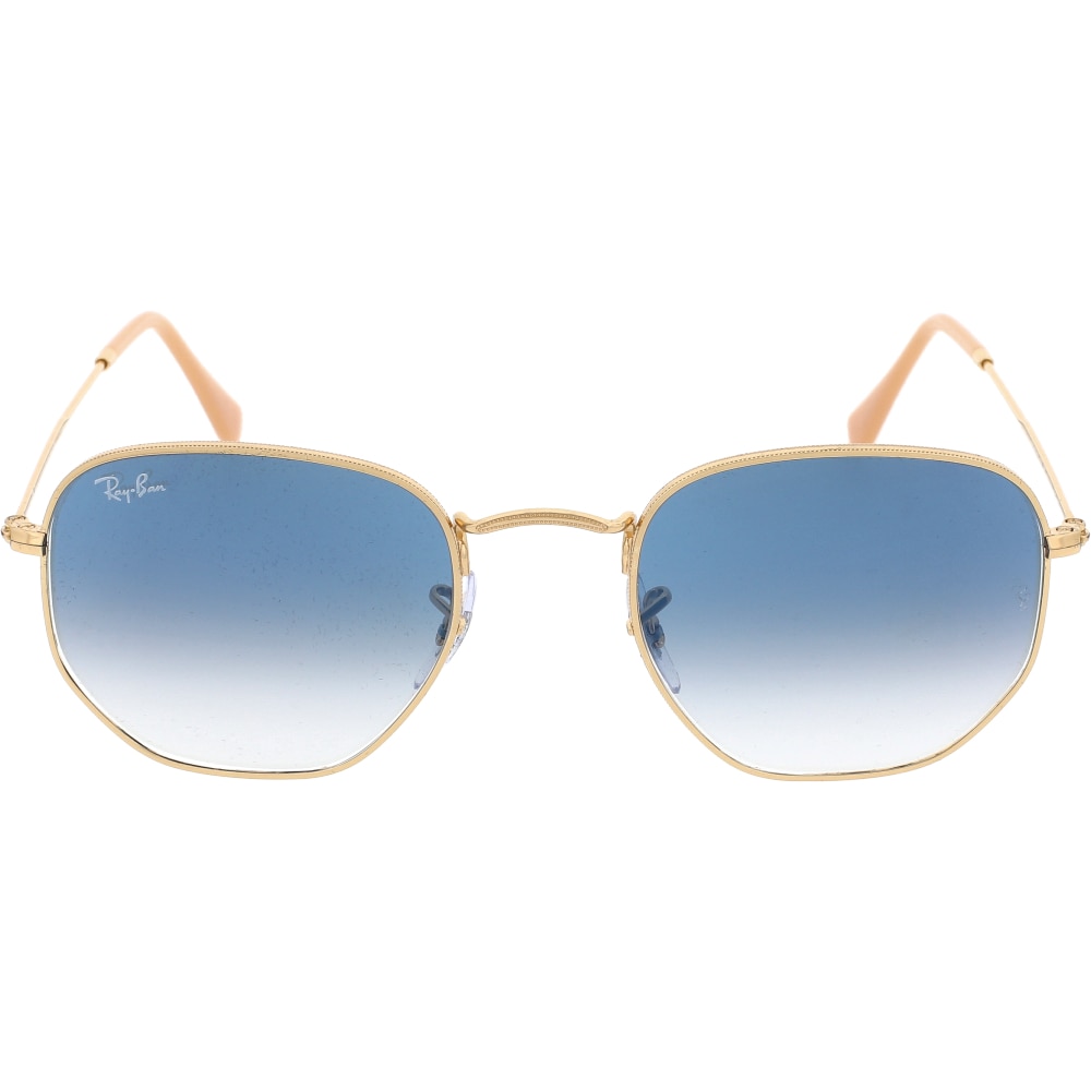 Ochelari de soare unisex Ray-Ban RB3548 001/3F, Auriu, 51 mm