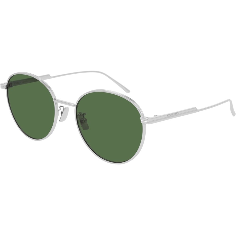 Ochelari de soare unisex Bottega Veneta BV1042SA 004, Argintiu, 57 mm