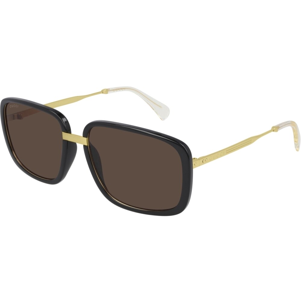Ochelari de soare de barbati Gucci GG0787S 002, Auriu, 61 mm